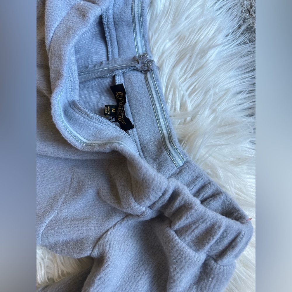 NEW fleece knit mini dress - Picture 5 of 10